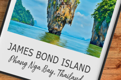 James Bond Island in Phang Nga Bay, Thailand