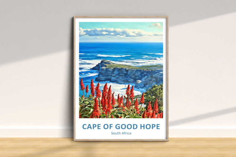 Cape of Good Hope coastal artwork