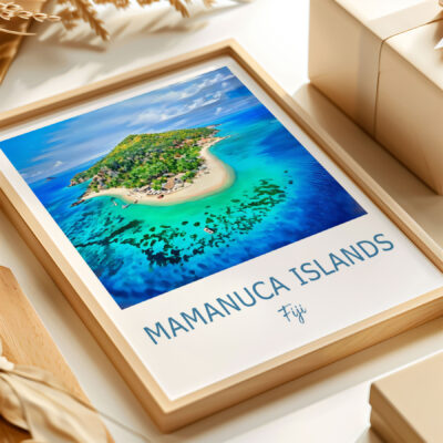 Framed photo of Mamanuca Islands, Fiji