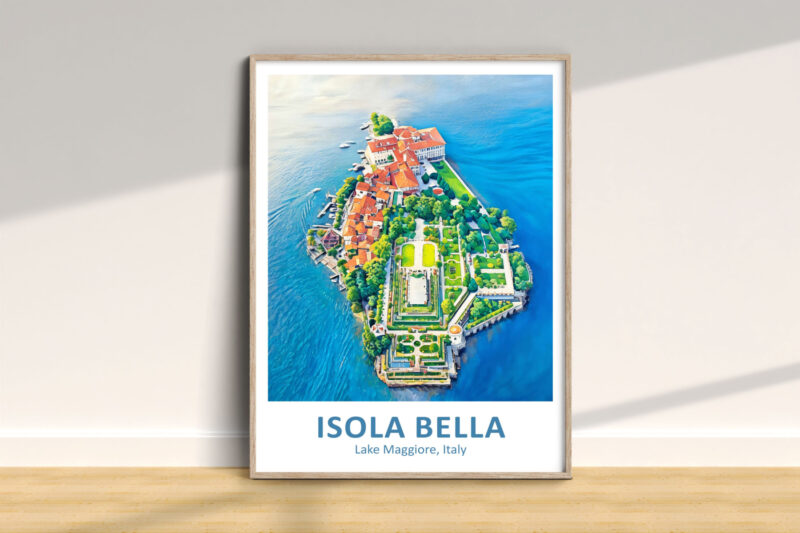 Poster of Isola Bella, Lake Maggiore, Italy