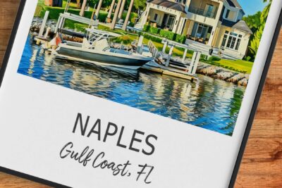 Naples waterfront home, Gulf Coast, Florida