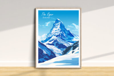 Poster of The Eiger, Switzerland mountain