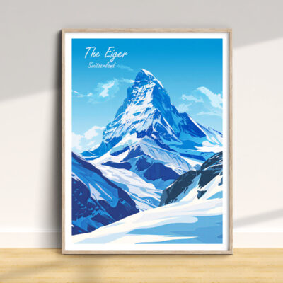 Poster of The Eiger, Switzerland mountain