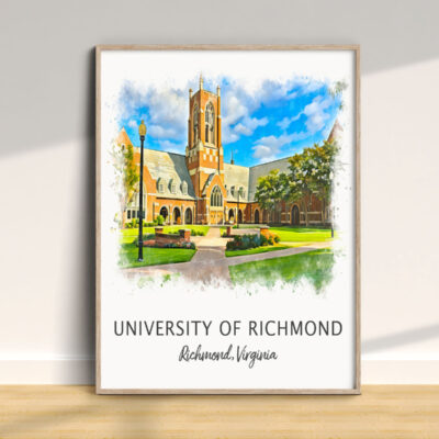 University of Richmond illustration, Richmond, Virginia