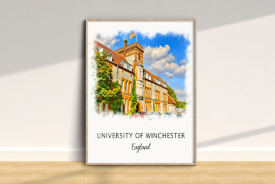 University of Winchester poster, England